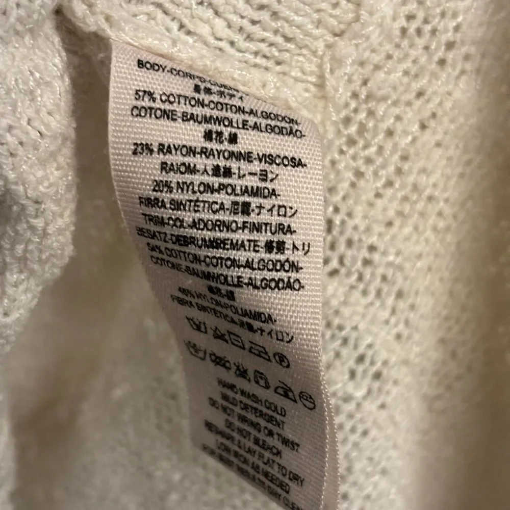 Free People Kristobel Ivory Lace  XS Tunic